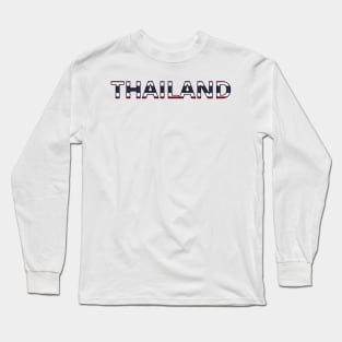 Drapeau  Thailand Long Sleeve T-Shirt